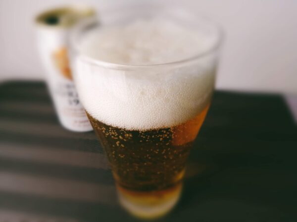 ソラチエースビールの泡